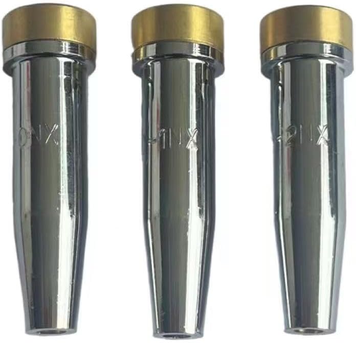 ALLZSMOOTHLY 6290-0NX，6290-1NX，6290-2NX Propane General Purpose Cutting Tips/Cutting Torch Tips,Harris Style,Pack of 3 - Image 1